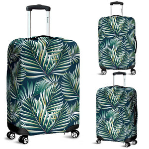 Sun Spot Tropical Palm Leaves Luggage Cover Protector