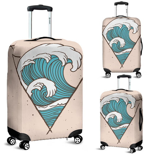 Surfing Luggage Cover Protector