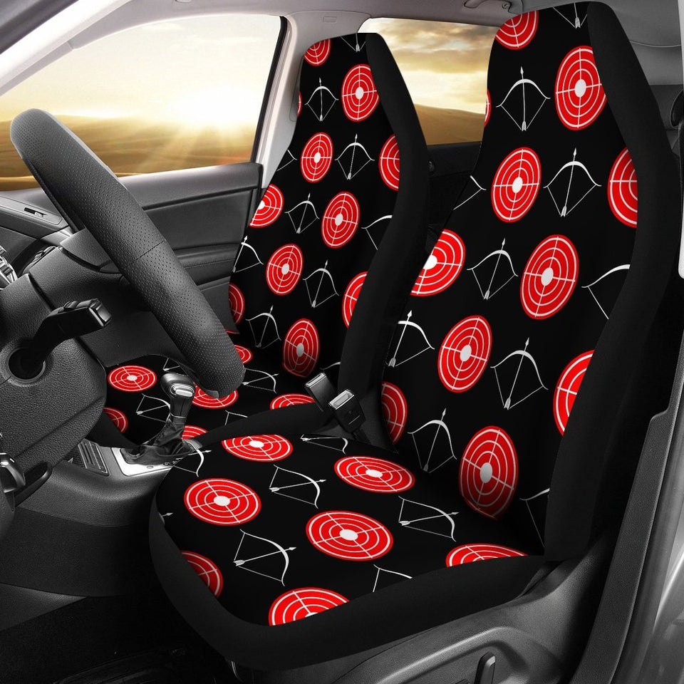 Targets Archery Pattern Print Seat Cover Car Seat Covers Set 2 Pc, Car Accessories Car Mats Targets Archery Pattern Print Seat Cover Car Seat Covers Set 2 Pc, Car Accessories Car Mats - Vegamart.com