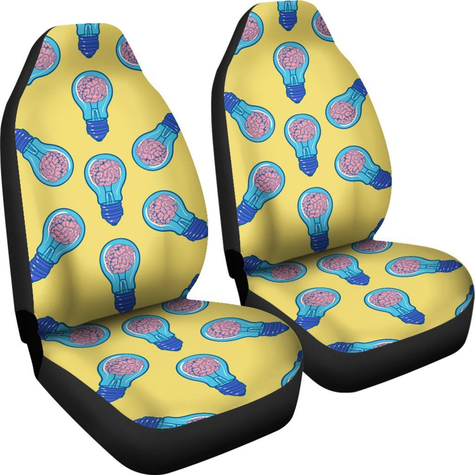 Thinking Brain Pattern Print Seat Cover Car Seat Covers Set 2 Pc, Car Accessories Car Mats Thinking Brain Pattern Print Seat Cover Car Seat Covers Set 2 Pc, Car Accessories Car Mats - Vegamart.com