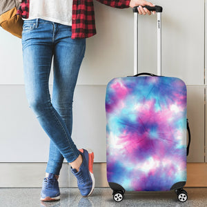 Tie Dye Blue Pink Luggage Cover Protector Suitcase Cover Fashion Travel Camping Tie Dye Blue Pink Luggage Cover Protector Suitcase Cover Fashion Travel Camping - Vegamart.com