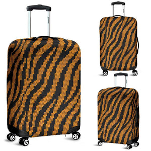 Tiger Knit Skin Luggage Cover Protector