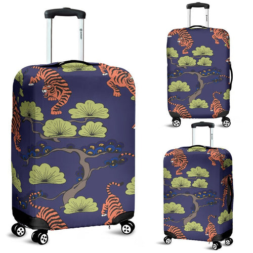 Tiger Pattern Japan Style Luggage Cover Protector