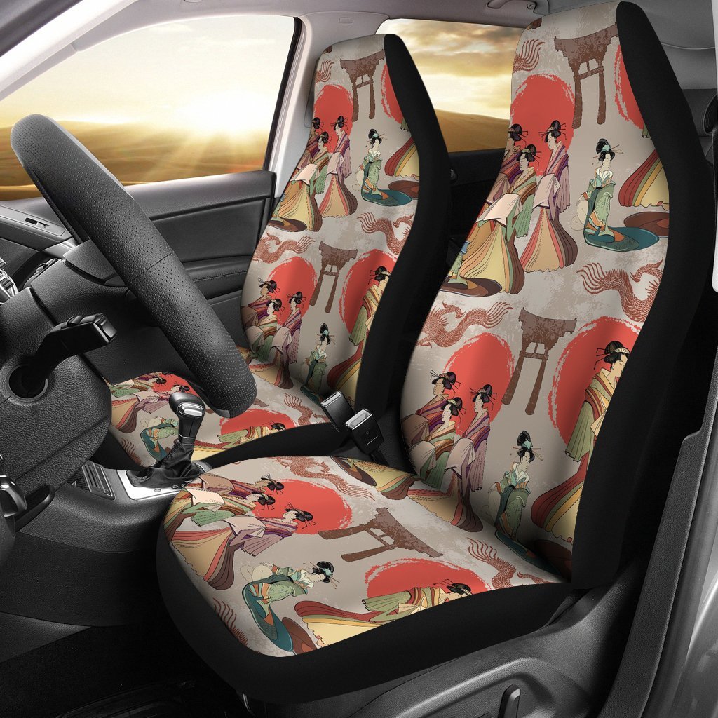 Tokyo Japanese Print Pattern Seat Cover Car Seat Covers Set 2 Pc, Car Accessories Car Mats Tokyo Japanese Print Pattern Seat Cover Car Seat Covers Set 2 Pc, Car Accessories Car Mats - Vegamart.com