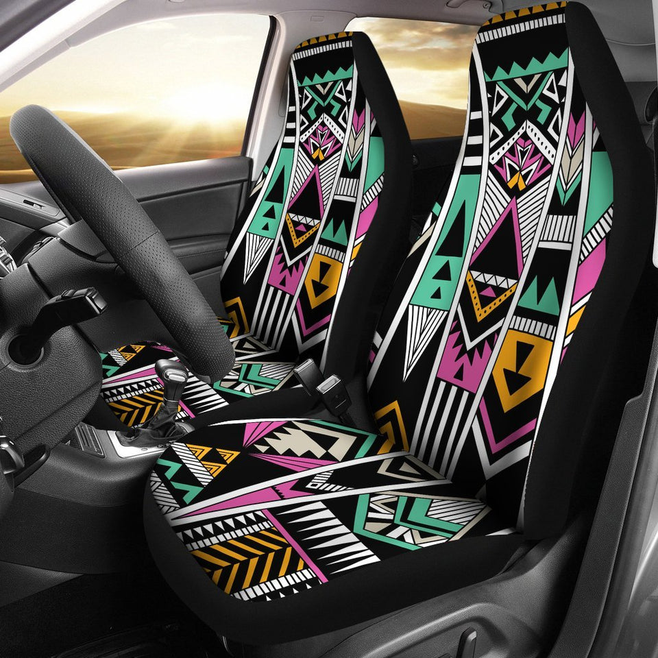 Tribal Aztec Triangle Car Seat Covers Set 2 Pc, Car Accessories Car Mats Covers Tribal Aztec Triangle Car Seat Covers Set 2 Pc, Car Accessories Car Mats Covers - Vegamart.com