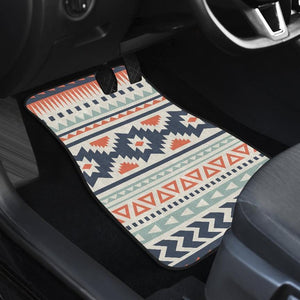Tribal Aztec vintage pattern Car Floor Mats