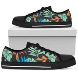 Tropical Palm Leaves Hawaiian Flower Low Top Shoes For Men, Women Tropical Palm Leaves Hawaiian Flower Low Top Shoes For Men, Women - Vegamart.com