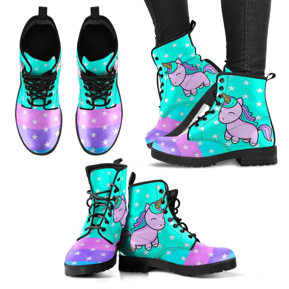Unicorn Pastel Handcrafted Boots