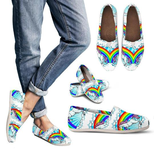 Unicorn Rainbow Casual Shoes Style Shoes For Women All Over Print Unicorn Rainbow Casual Shoes Style Shoes For Women All Over Print - Vegamart.com