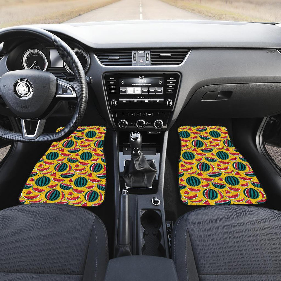 Watermelon Pattern Print Design WM02 Car Floor Mats
