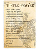 Limited Edition - Turtle Prayer 11X17 Poster Vertical Poster Limited Edition - Turtle Prayer 11X17 Poster Vertical Poster - Vegamart.com