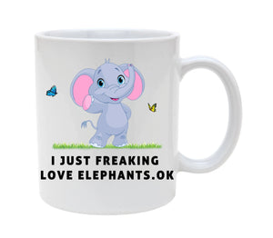 Elephants - Ceramic 11Oz 15Oz Coffee Mug Mug Elephants - Ceramic 11Oz 15Oz Coffee Mug Mug - Vegamart.com