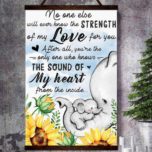 Elephants Framed/ Unframed Poster Wall Decor No One Else Will Ever Know The Strength Of My Love For You Only One Who Know The Sound Of My Heart From T Vertical Poster Elephants Framed/ Unframed Poster Wall Decor No One Else Will Ever Know The Strength Of My Love For You Only One Who Know The Sound Of My Heart From T Vertical Poster - Vegamart.com