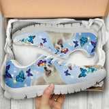 Great Pyrenees Butterfly Sneakers Shoes For Women, Shoes For Men Sneaker Custom Shoes Great Pyrenees Butterfly Sneakers Shoes For Women, Shoes For Men Sneaker Custom Shoes - Vegamart.com