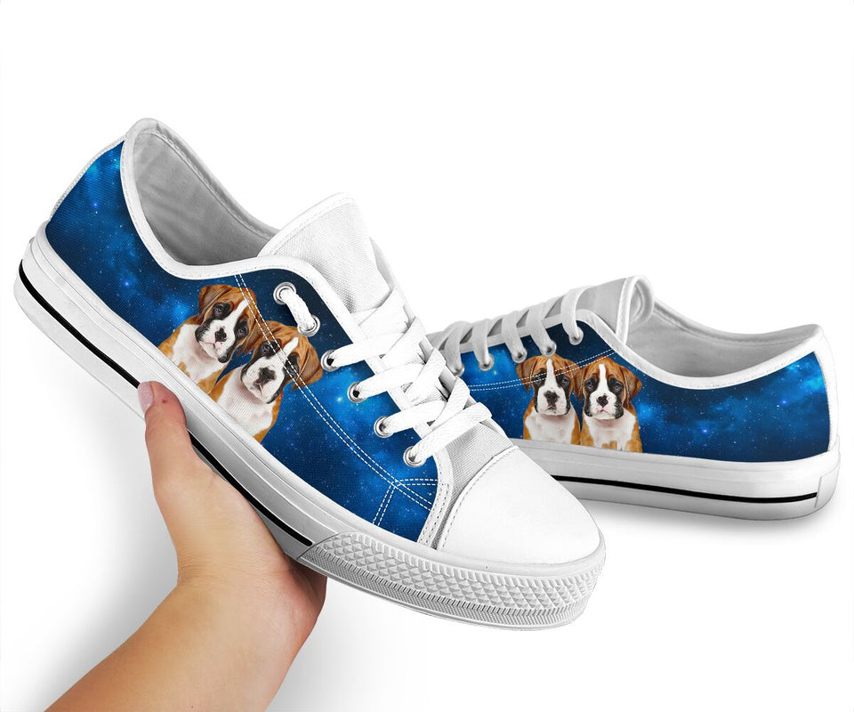 Boxer Galaxy Low Top Shoes For Women, Shoes For Men Custom Shoes Boxer Galaxy Low Top Shoes For Women, Shoes For Men Custom Shoes - Vegamart.com