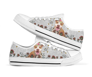 Pitbull Awesome Low Top Shoes For Women, Shoes For Men Custom Shoes Pitbull Awesome Low Top Shoes For Women, Shoes For Men Custom Shoes - Vegamart.com