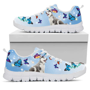 Siberian Husky Butterfly Sneakers Shoes For Women, Shoes For Men Sneaker Custom Shoes Siberian Husky Butterfly Sneakers Shoes For Women, Shoes For Men Sneaker Custom Shoes - Vegamart.com