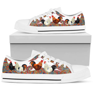 The Ancient Chicken Low Top Shoes For Women, Shoes For Men Custom Shoes The Ancient Chicken Low Top Shoes For Women, Shoes For Men Custom Shoes - Vegamart.com