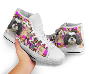 Shih Tzu Best Dog High Top Shoes For Women, Shoes For Men Custom Shoes Shih Tzu Best Dog High Top Shoes For Women, Shoes For Men Custom Shoes - Vegamart.com