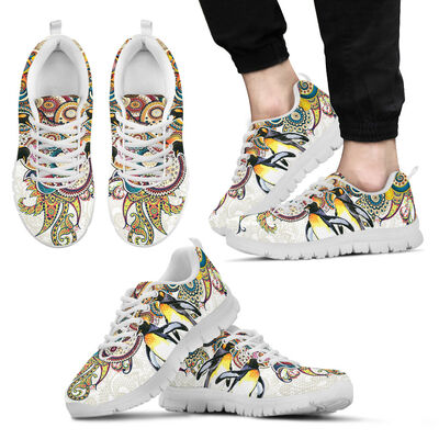 Penguin Color Pattern Sneakers Shoes For Women, Shoes For Men Sneaker Custom Shoes Penguin Color Pattern Sneakers Shoes For Women, Shoes For Men Sneaker Custom Shoes - Vegamart.com