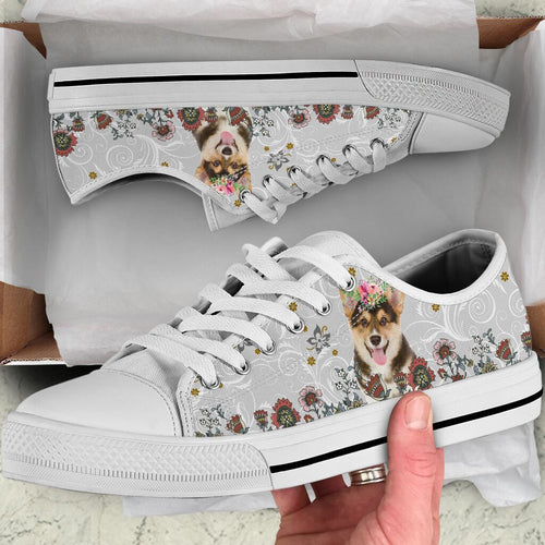 Corgi Awesome Low Top Shoes For Women, Shoes For Men Custom Shoes Corgi Awesome Low Top Shoes For Women, Shoes For Men Custom Shoes - Vegamart.com