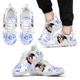 Shih Tzu Flowers Sneakers Shoes For Women, Shoes For Men Sneaker Custom Shoes Shih Tzu Flowers Sneakers Shoes For Women, Shoes For Men Sneaker Custom Shoes - Vegamart.com