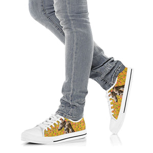 Greyhound Yellow Low Top Shoes For Women, Shoes For Men Custom Shoes Greyhound Yellow Low Top Shoes For Women, Shoes For Men Custom Shoes - Vegamart.com