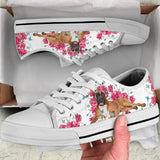 Boxer Flower And Butterfly Low Top Shoes For Women, Shoes For Men Custom Shoes Boxer Flower And Butterfly Low Top Shoes For Women, Shoes For Men Custom Shoes - Vegamart.com