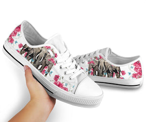 Elephant Flower And Butterfly Low Top Shoes For Women, Shoes For Men Custom Shoes Elephant Flower And Butterfly Low Top Shoes For Women, Shoes For Men Custom Shoes - Vegamart.com
