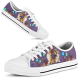 Shelties Flowers Butterfly Low Top Shoes For Women, Shoes For Men Custom Shoes Shelties Flowers Butterfly Low Top Shoes For Women, Shoes For Men Custom Shoes - Vegamart.com