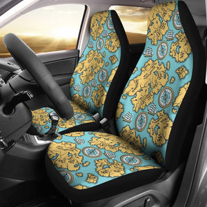 World Map Print Pattern Seat Cover Car Seat Covers Set 2 Pc, Car Accessories Car Mats World Map Print Pattern Seat Cover Car Seat Covers Set 2 Pc, Car Accessories Car Mats - Vegamart.com